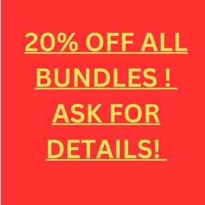 🔹20% OFF ALL BUNDLES!🔹